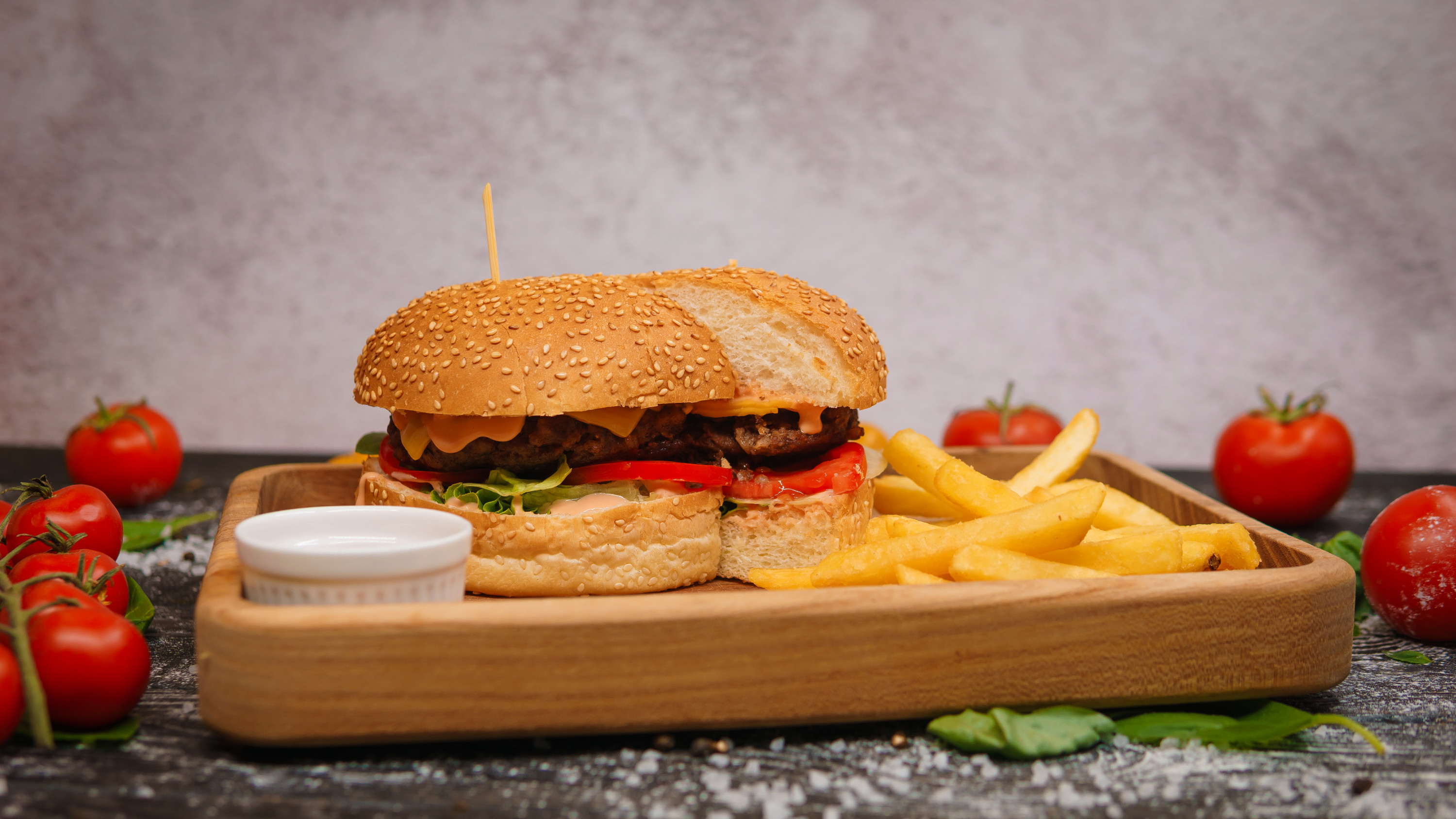 Бургер говяжий