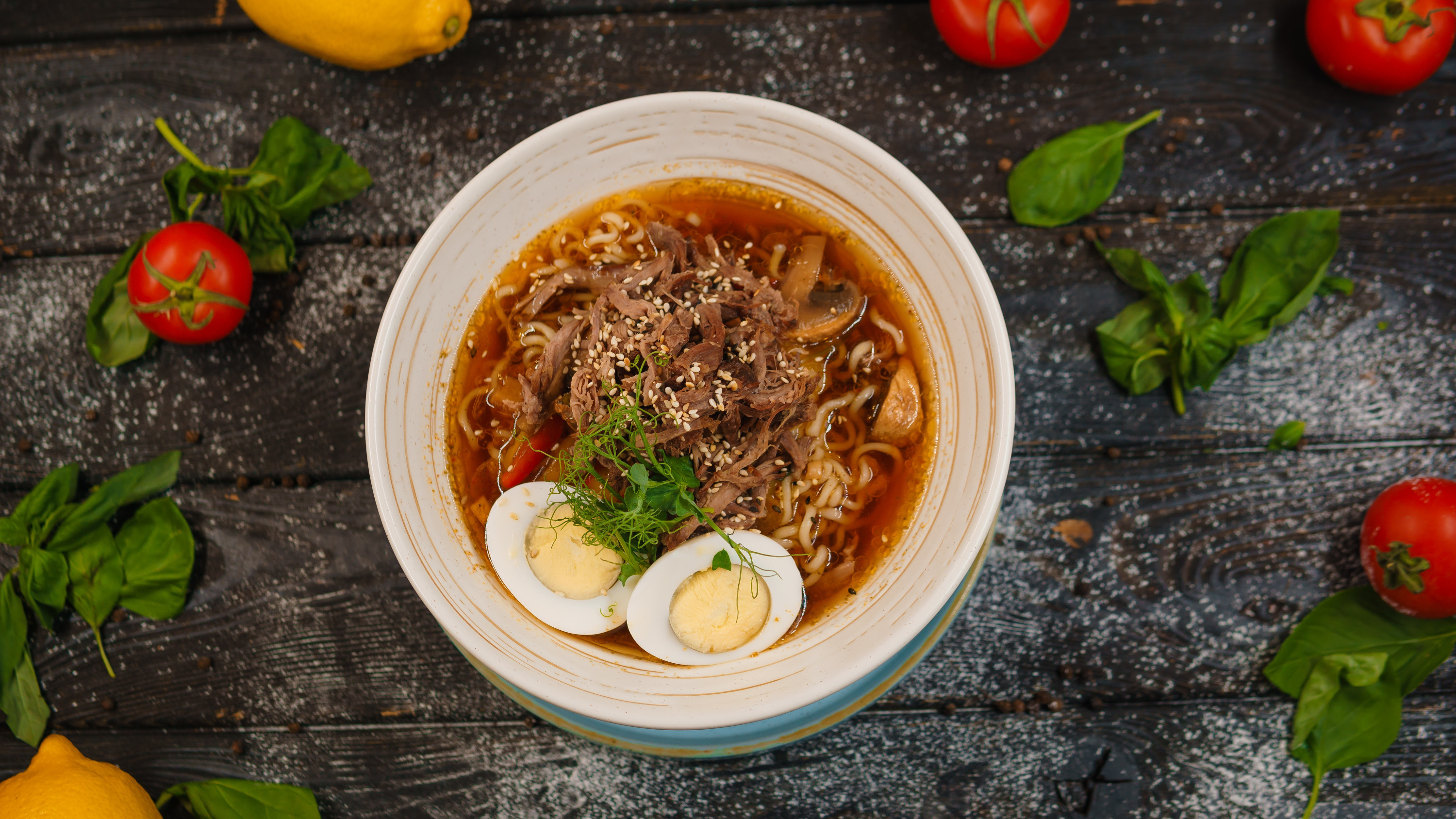 Рамен с говядиной