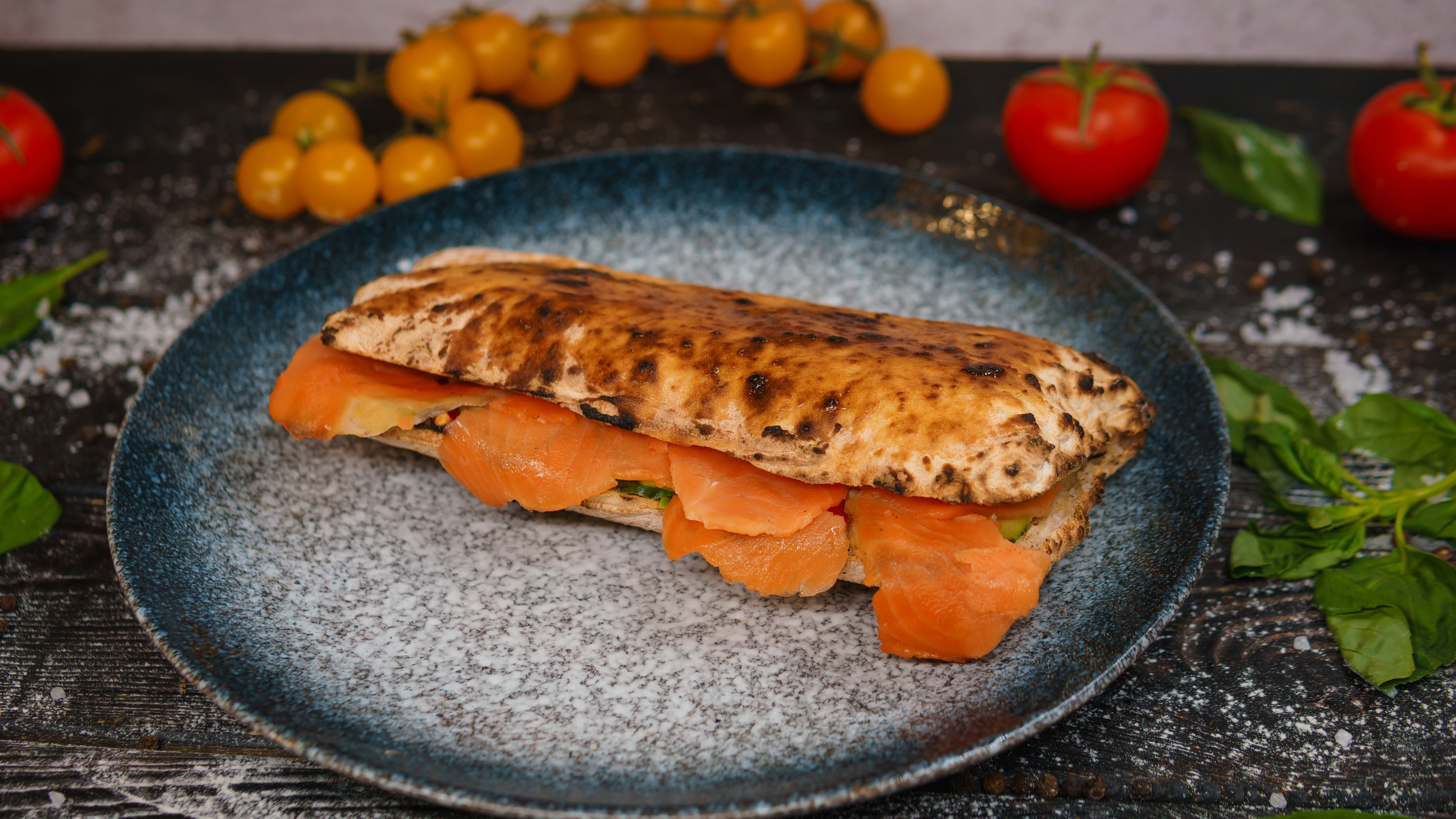 Панини с семгой