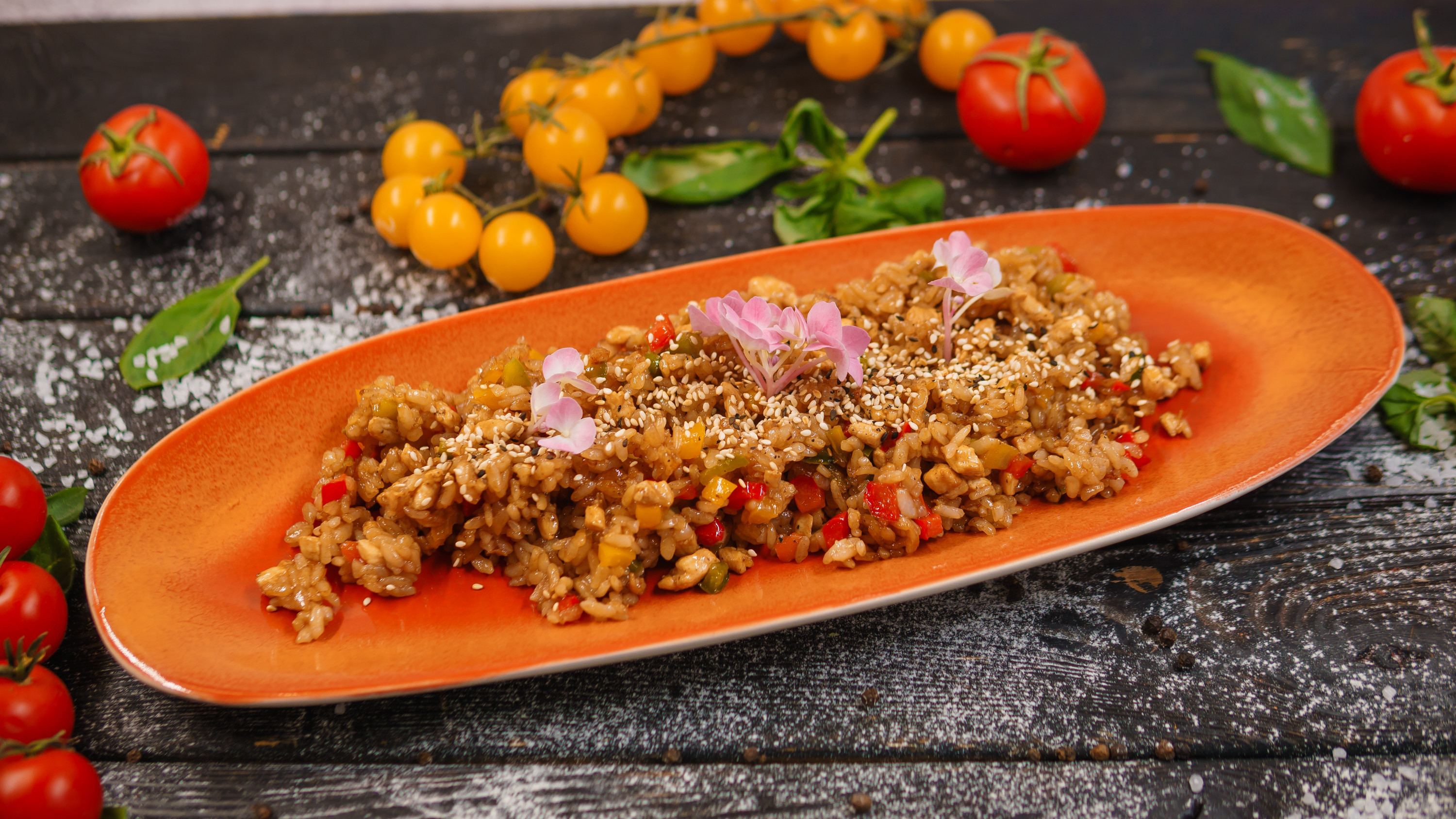 Курица терияки с рисом