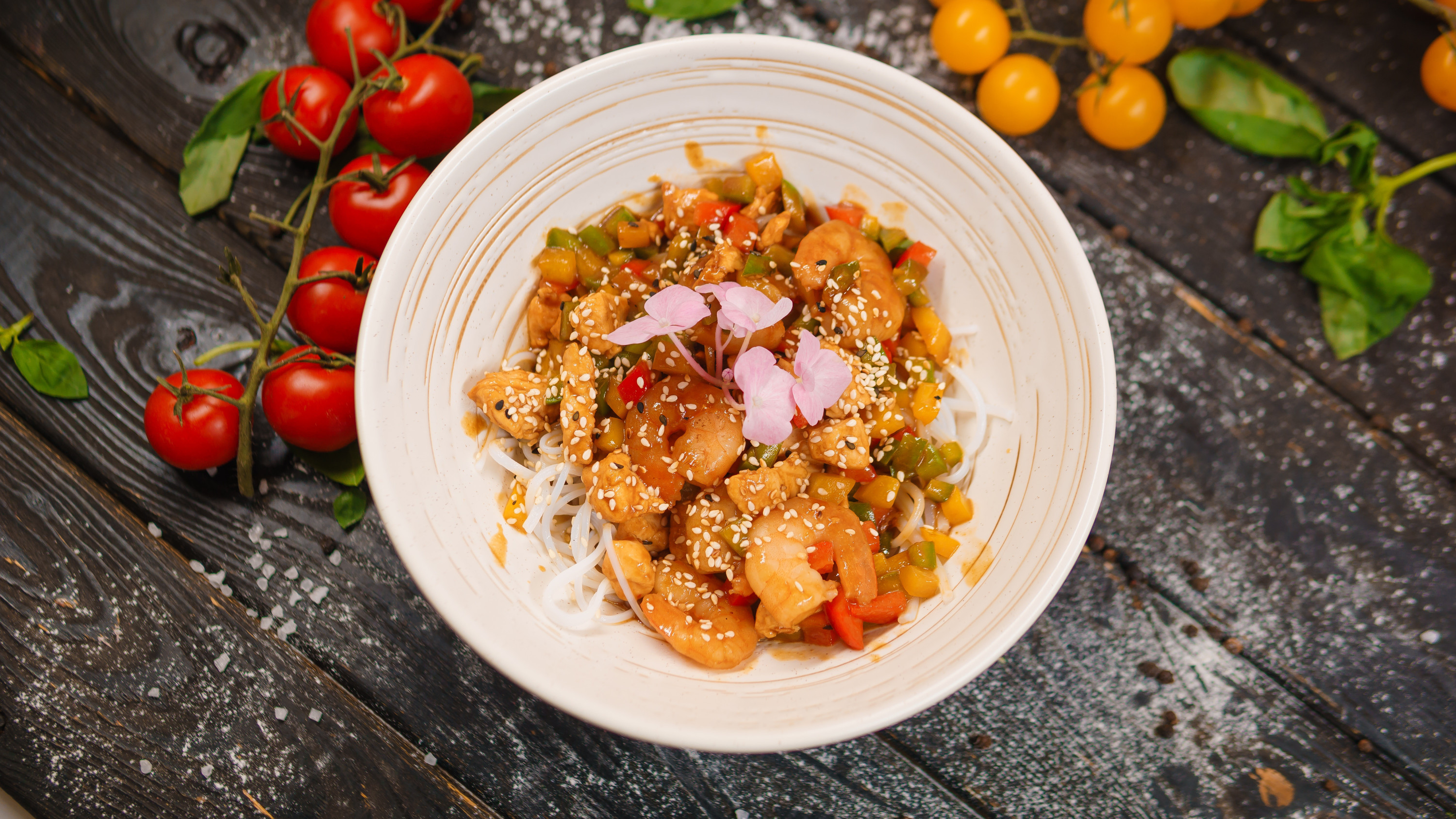 Лапша по-сингапурски